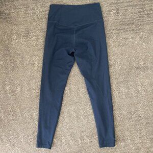 Girlfriend Compressive High-Rise Legging Size Medium Midnight Blue